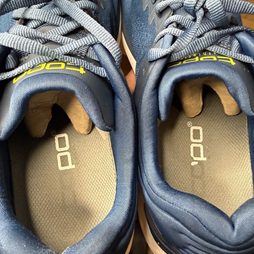 Topo Athletic Phantom 3 Men's Size 12.5 Blue Lime Road Running Shoes Sneaker - Picture 9 of 10